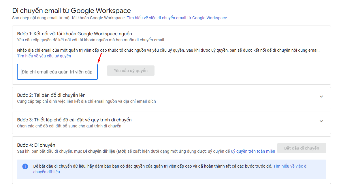 Chuyển dữ liệu Google workspace 3 Chuyển dữ liệu Google workspace 3