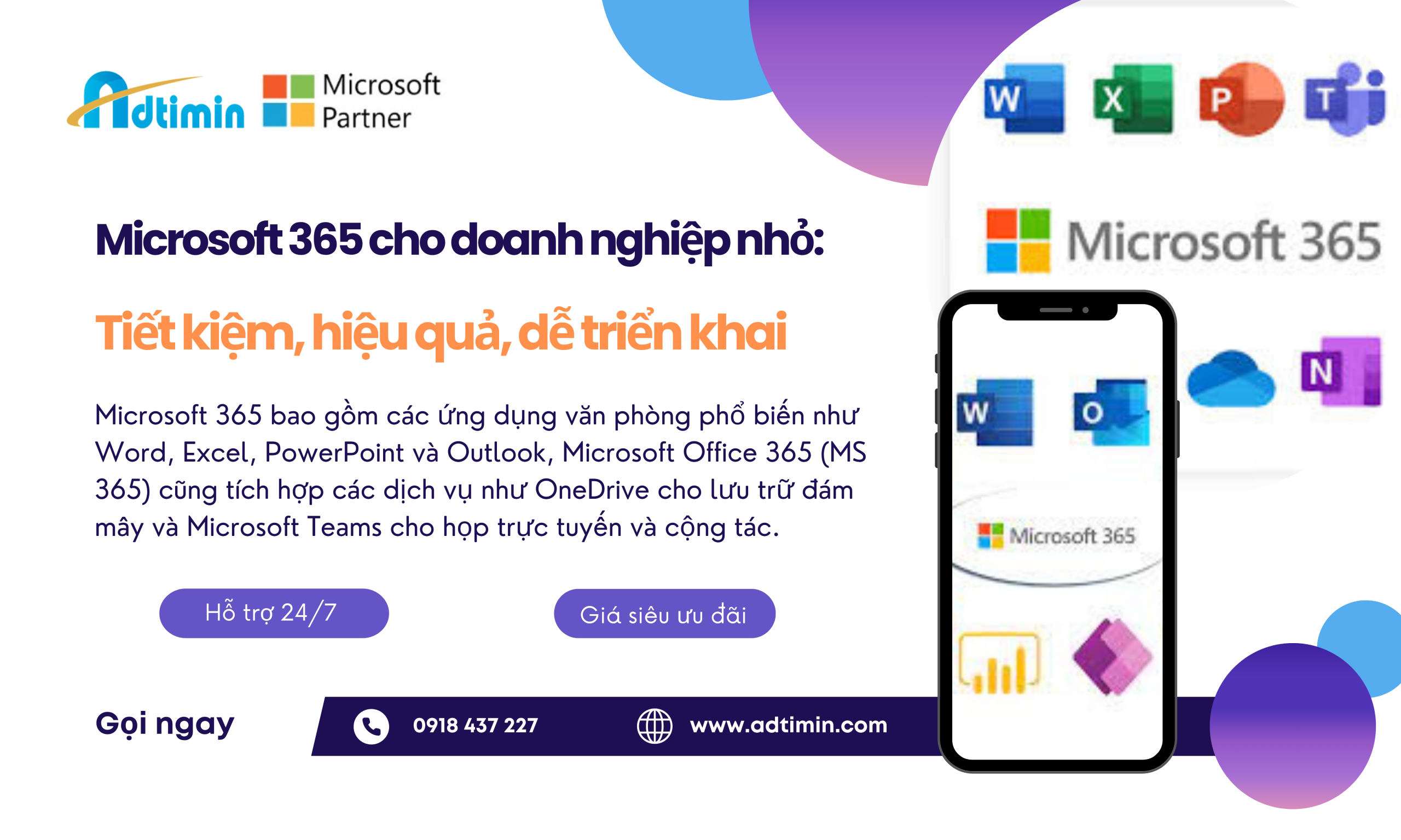 Microsoft 365 cho doanh nghiệp nhỏ